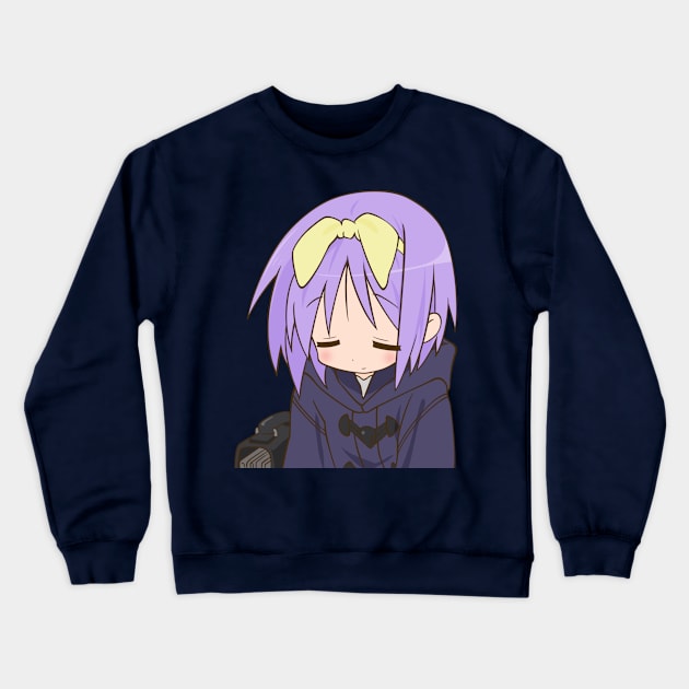 Tsukasa Tuckered Out Crewneck Sweatshirt by KokoroPopShop